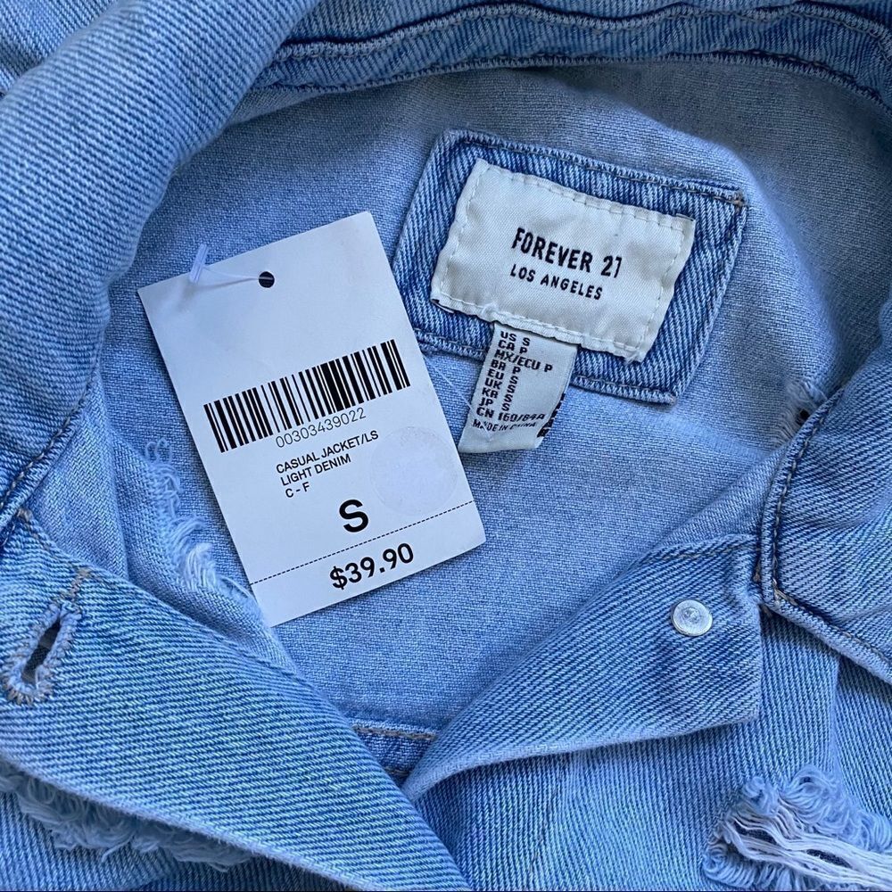 Forever 21 Denim Jacket - Picture 3 of 8
